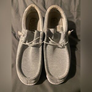 Hey Dude Gray Loafers Slip-Ons Casual Shoes